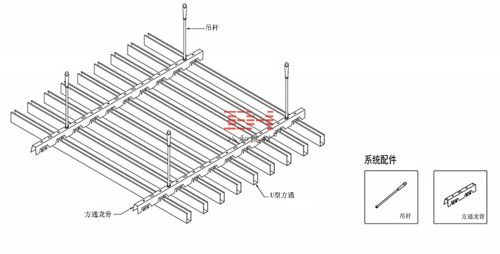 方通安裝結(jié)構(gòu)